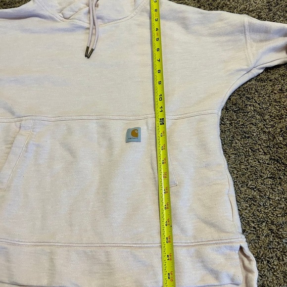 Pink Carhartt Women’s Pullover Hoodie Relaxed Fit Size Size Small - Picture 12 of 12